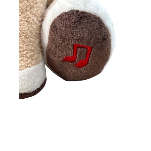 Rudolph Red Nosed Reindeer Clarice Plush Toy Push Foot Sings Song Works Great - Picture 2 of 5